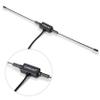 CHHLIUT Universal FM Radio Dipole Antenna, 75 Ohm, 16ft, Screw F Male Plug for Home AV Audio Stereo Receiver Indoor view 3