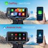 INNOVV N1Pro Motorcycle Carplay Dash Cam, 6" Touch Screen Support Android Auto & iOS, 1080P + 1080P Front and Rear Camera with GPS Navigation, Music, 5.8G Wi-Fi, IP67 Waterproof, App Connect view 3