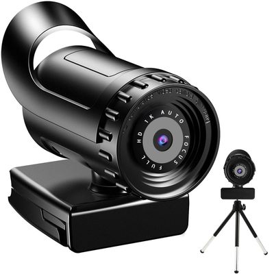 Laviniar 4K Webcam with Built-in Microphone Wide Angle View for Play Camera for Conference Computer Camera 4K Computer Cameras for Monitors
