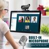 Laviniar 4K Webcam with Built-in Microphone Wide Angle View for Play Camera for Conference Computer Camera 4K Computer Cameras for Monitors view 4