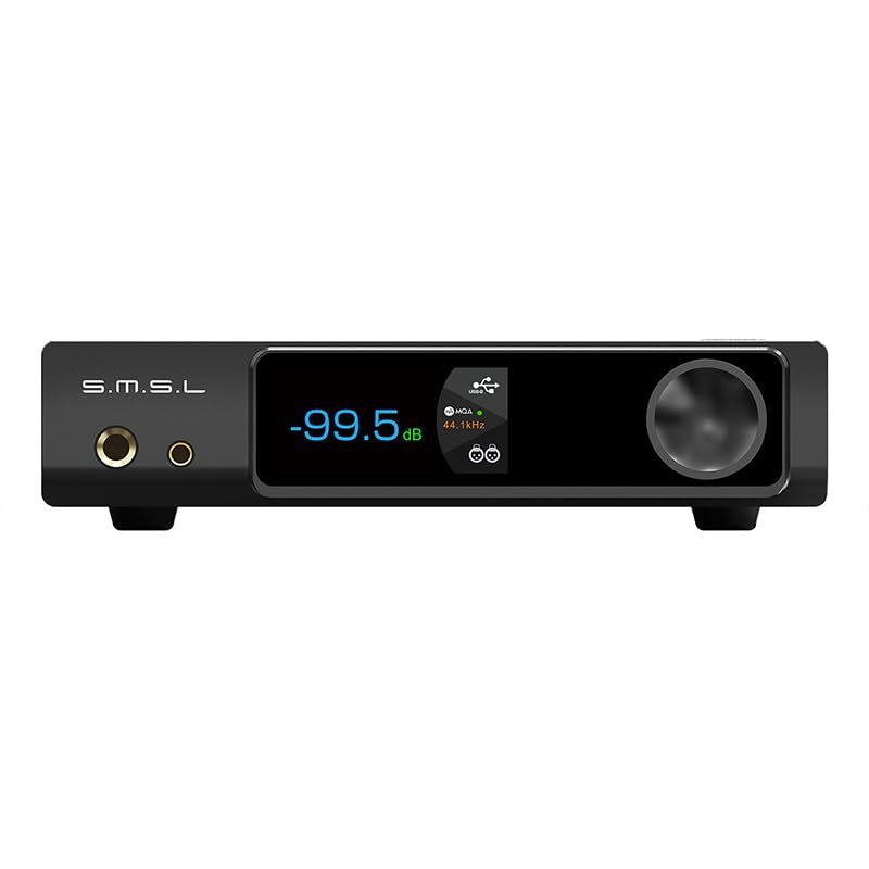 LEAUDIO S.M.S.L RAW MDA1 Dual ES9039Q2M Decoder Support MQA MQA-CD LDAC Hi-res DAC with Remote Control