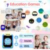 Munnrei 4G Kids Smart Watch Phone - Smart Cell Phone Watch for Boys Girls with Call SOS Games Alarm Camera Music Calculator School Mode Children Touch Watches for Kids Birthday Ages 4-12 (Pink) view 3