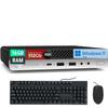 HP EliteDesk 800 G5 Mini Business Desktop PC, Core i7-9700T up to 4.3GHz, 16GB DDR4 RAM, 512GB SSD, Keyboard and Mouse, WiFi, Windows 11 Pro (Renewed) view 1