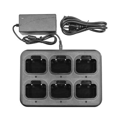 6 in 1 Charger Station Six Way Dock Charger for QuanSheng UV-K5 UV-K5(8) UV-K6 Two Way Radio