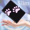for Kindle 10th Generation 2019 Case, Slim PU Leather Kindle Cover 10th Generation, Adjustable Stand with Auto Sleep/Wake Smart Cover (Not fit Kindle Oasis or Kindle 2022), Pink Dog Paws view 4