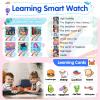 4G Kids Smart Watch Phone Smart Cell Phone Watch for Boys Girls with Call SOS Games Alarm Camera Music Calculator School Mode Children Touch Watches for Kids Birthday Gifts Ages 4-12, Navy Blue view 4