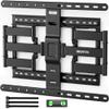 monTEK Ultra Slim TV Wall Mount for 43-90 Inch TVs | 1.1" Thin Low Profile Full Motion Bracket | Dual Swivel Articulating Arms with Tilt | Max VESA 600x400mm | Holds 132lbs | Fits 16"/18" Studs view 1