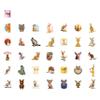 100Pcs Kangaroo Stickers for Water Bottle and Laptop - Kangaroo Party Supplies & Decorations, Waterproof Vinyl Decals, Cute Animal and Wildlife Stickers, Gifts for Women & Men view 3