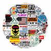 100Pcs Millwright Stickers for Hard Hat for Water Bottle and Laptop - Millwright Party Favors & Decorations, Waterproof Vinyl Decals, Trade and Work Stickers view 1