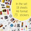 100Pcs Millwright Stickers for Hard Hat for Water Bottle and Laptop - Millwright Party Favors & Decorations, Waterproof Vinyl Decals, Trade and Work Stickers view 2