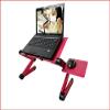 CTBAOKFG Heat Dissipation Laptop Table, Notebook Stand, Flat Bed Table, Aluminum Alloy Computer Table, Folding Small Table, Rose view 1