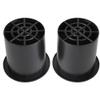 2PCS 100mm Inverter Tube, Bass Woofer Box Port Tube Vent Subwoofer Bass Tube with Rodent Resistant Net for 8 12 Inch Speakers view 1