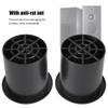 2PCS 100mm Inverter Tube, Bass Woofer Box Port Tube Vent Subwoofer Bass Tube with Rodent Resistant Net for 8 12 Inch Speakers view 2