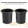 2PCS 100mm Inverter Tube, Bass Woofer Box Port Tube Vent Subwoofer Bass Tube with Rodent Resistant Net for 8 12 Inch Speakers view 3