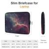 17inch Laptop Sleeve Bag Star Field in Deep Space Laptop Bag Shockproof Computer Carrying Cover Slim Briefcase Handbag view 2