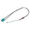 Anina Dual Twin Fakra Radio Antenna Adapter for 2004-UP VW Volkswagen Audi Skoda Aftermarket GPS Navigation Stereo Head Unit Receiver & Universal Car Stereo AM FM Antenna Splitter Y AUX Adapter view 2