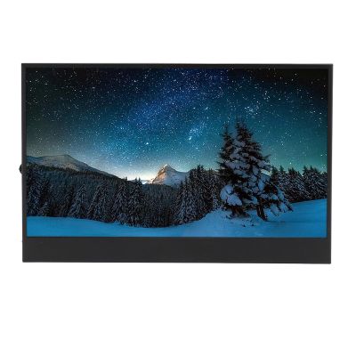 GOWENIC 13.3 Inch Portable Display, 1080P FHD Portable Display for Laptop, USB Type C External Second Screen with Dual Speaker HDR High Dynamic Range for for Laptop PC