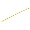 Cable Tie Yellow Nylon66 Non-releasable 78.4N 8 x 0.1 in (203 x 2.5mm), Pack of 100, MFR: 233310 view 1