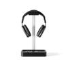 Raico Headphone Stand with Catchall Tray Base Premium Showpiece Headset Holder with Storage Solid Wood (Black Wood) view 4