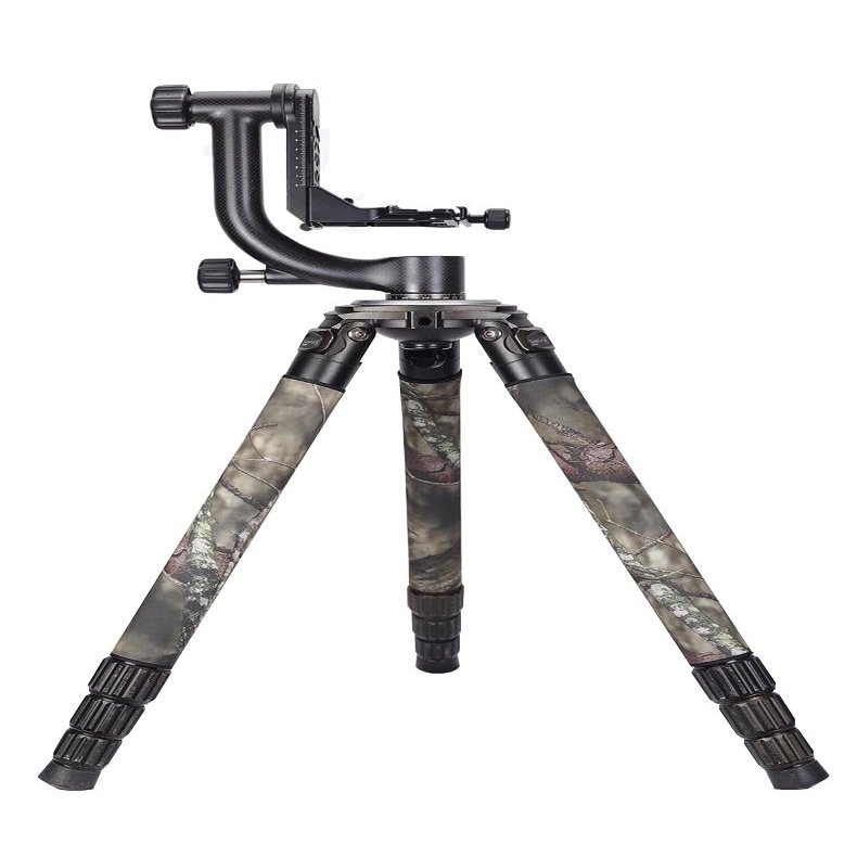 CHASING BIRDS Camouflage Waterproof Tripod Protective Cover for GITZO Traveler/Mountaineer/Syestematic Tripod Leg Protective Cover (GT5541LS, Pine Camouflage)
