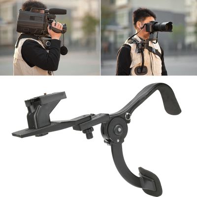 Wisoqu SR-500 Black DSLR Camera Strap Shock Absorber Stabilizer Rig for Professional Video, Lightweight, Maximum Waist and Hypogastrium Support