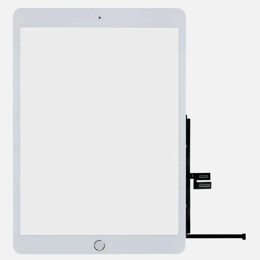 ePartSolution Premium for iPad 8 Digitizer Touch Screen Glass Lens Replacement for iPad 8 8th Gen (2020) 10.2"" A2429 A2428 A2270 USA (White + Button)