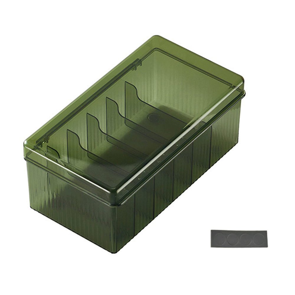 Cord Storage for Headset Clear Cable Storage Bin Box Cord Holder Reusable for Case