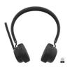 Lenovo Wireless VoIP Headset Teams Certified, Noise-Canceling Mic, Bluetooth 5.3 Multipoint, USB-A Receiver, 31-Hour Talk & 60-Hour Playback, Lightweight Over-Ear Design, Replaceable Earcups view 1