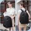 Travel Laptop Backpack for Women 15.6 Inch Computer Backpacks with USB Charging Hole Anti Theft Carry on Bag College Bookbag Large Black Back Pack for Work Business Traveling Commuter Daypack-Black view 2