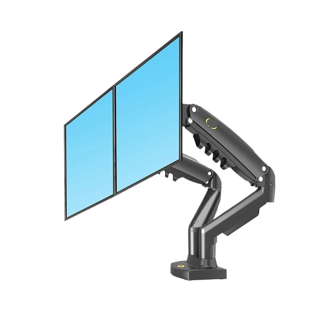 AVXANKTG F160 Stand Full Motion Dual Arm Monitor Stand 17-30 Inch Mounting Bracket 2-9 kg Load Each