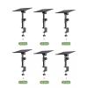 GLigeT Monitor Speaker Stands Enlarged Metal Desk Clamp Bracket Speaker Bracket Desktop Fixed Audio Lift Bracket HiFi Surround Monitor Speakers Studio Monitor Stand view 3