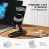 8 Pack Cord Organizers, Charger Cord Holder, Charging Cable Holder, Desk Wire Organizer, Wire Clips Adhesive, Everyday ECO Cord Holder for Nightstand, Office Desk, Cable Clips, USB Cable Holder view 2