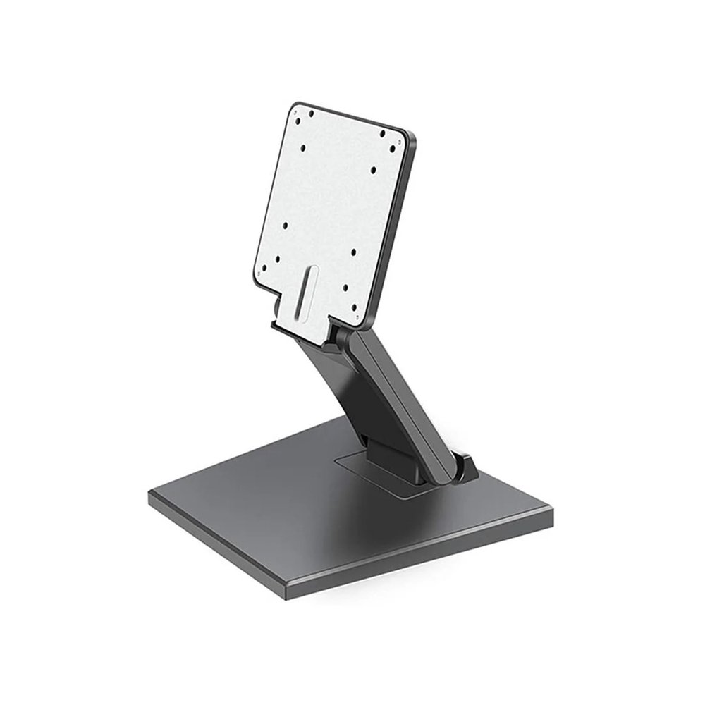 CUFTOBJM Monitor Stand 75mm Desktop Foldable Computer Stand Adjustable Stand(Black)