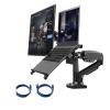 CUFTOBJM F160 10-17.3 inch Laptop Stand 360 Degree Rotation 10-27 inch Pneumatic Full Motion Gas Support LCD TV Desktop Screen Stand view 1
