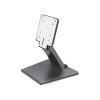 WPTGODGB Monitor Stand 75mm Desktop Foldable Computer Stand Adjustable Stand(Black) view 1