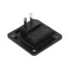 Black Red 2 Position 2 Terminals Spring Clip Square Speaker Board Metal + 43mm Board Length view 4