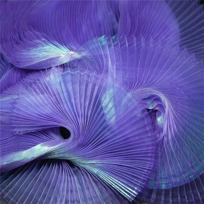 100X140cm Pleated Fabric Wedding Photography Background Stage Decors DIY Women Dress Suit DIY Sewing Material