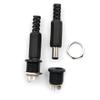 12V 3A for 2.1mm X 5.5mm Wire Power Pigtails Adapter for Connector Male Plugs + Female Socket view 2