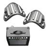 8Pcs Black Guitar Speaker Cabinet Corner Protector Recplacement Amplifier Rounded Guard Wrap view 2