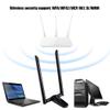 WEIWO 1200M Gigabit Network Card 2.4 5.8GHz 3.0 Receiver Band Desktop Band Adapter view 2