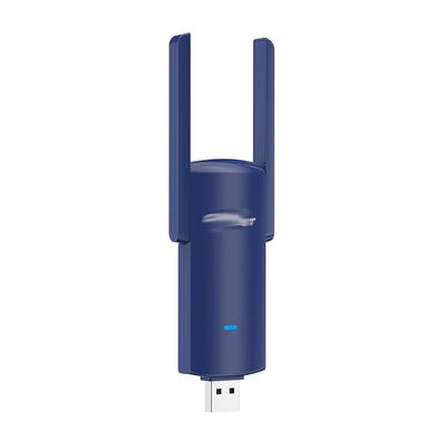 WEIWO Adapter 1300Mbps 5Ghz Compatible 4.2 Ethernet 2 * 3dbi Antenna PC for Computer BT4.2 Music Receiver Card