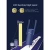 WEIWO Adapter 1300Mbps 5Ghz Compatible 4.2 Ethernet 2 * 3dbi Antenna PC for Computer BT4.2 Music Receiver Card view 3