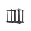 GLigeT Monitor Speaker Stands Wooden Steel Column Bookshelf Audio Bracket Surround Speaker Stand Card Bag KTV Professional Box Floor Stand Studio Monitor Stand(40CM) view 1