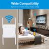 WEIWO 5 Ghz Repeater Extender 1200Mbps Amplifier 802.11N Long Range Wi fi Signal Booster 2.4G Repiter(5G) view 4