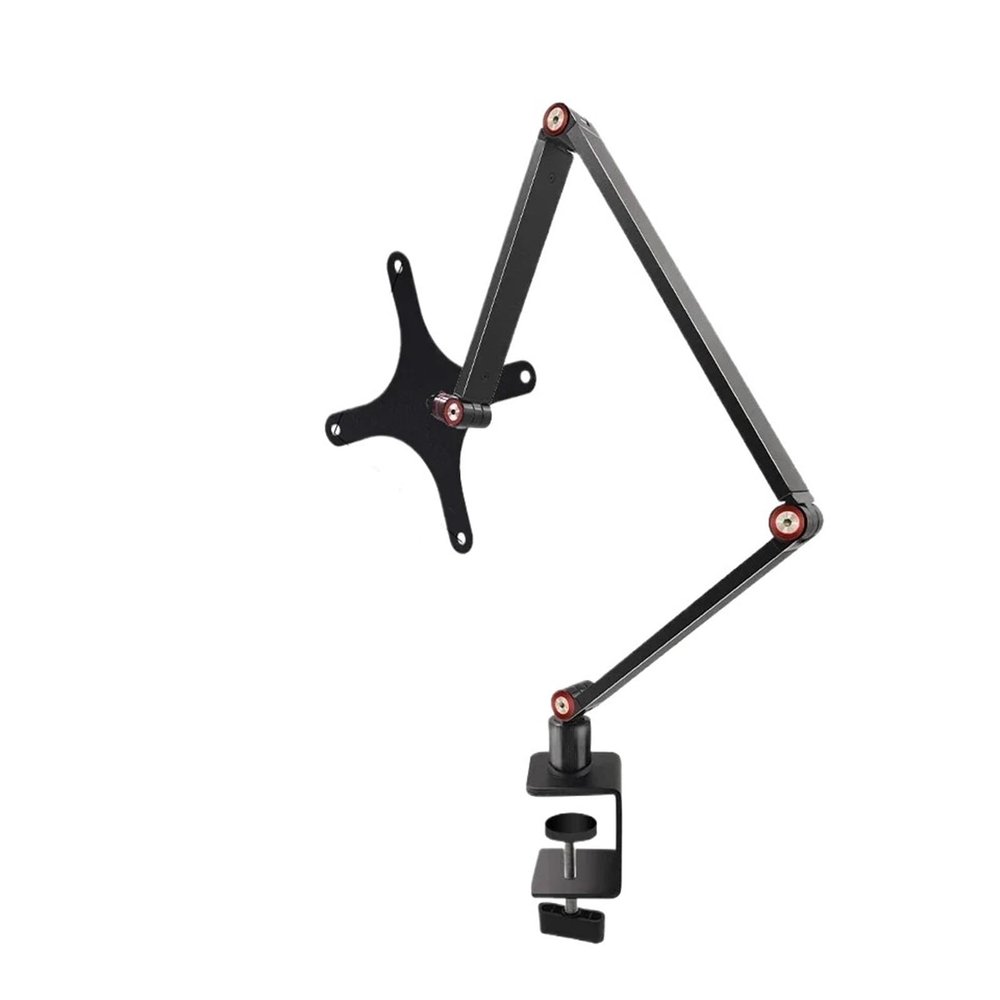 AVXANKTG Portable Monitor Stand Foldable 3 Metal Arm Bracket VESA Mount Fits 13 14 15.6 17.3 Inch(3 arm vesa)