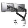 JFUDJKLI Dual Monitor Mounting Bracket Desk Extendable Monitor Stand view 1