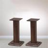 GLigeT Monitor Speaker Stands Solid Wood Speaker Stand Bookshelf Audio Rack Floor Theater Audio Bracket Speaker Stand Surround Frame Studio Monitor Stand(60CM) view 4