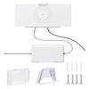 Mskekit Router Wall Mount for Starlink Gen 3,All in One V3 Mesh Router and Power Supply Mounting Kit,for StarLink V3&Gen3 HP Standard Router view 1