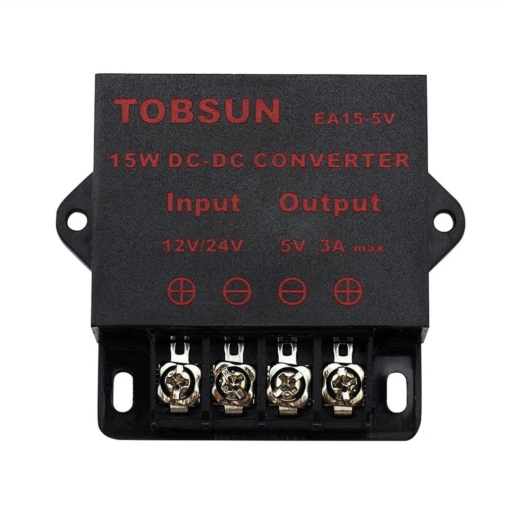 12V 24V to 5V 3A 5A 10A 15A 15W 25W 50W 75W DC DC Converter Power Supply Voltage Regulator Step Down Module(To 5V 3A 15W)
