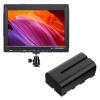 FEELWORLD FW759 Camera Monitor with F550 Battery view 1